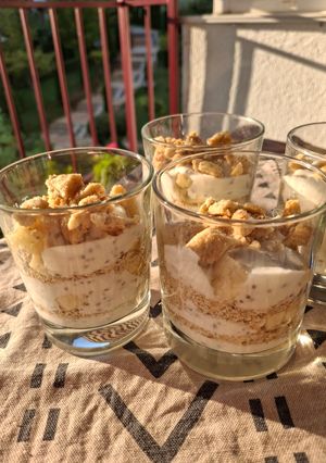 Банановий пудинг з вівсянкою та чіа