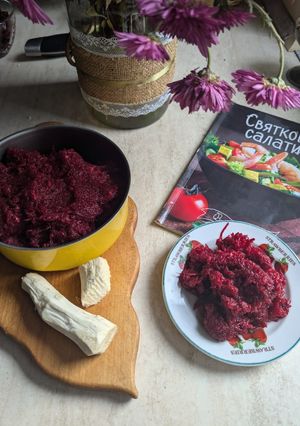 Буряк з хріном до м'яса