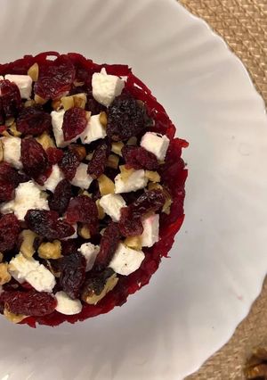 Буряковий салат з фетою