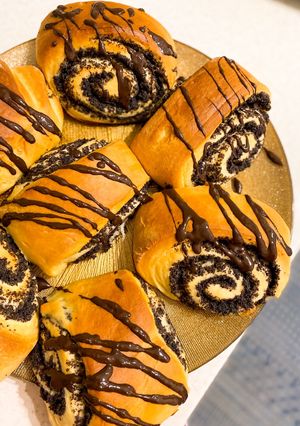 Булочки з маком