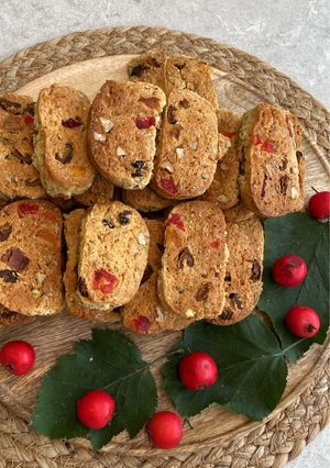 Вівсяне печиво з горіхами та сухофруктами