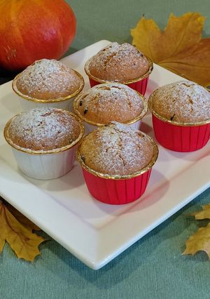 Гарбузові мафіни з шоколадними дропсами