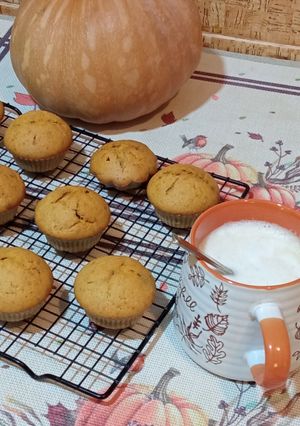 Гарбузові мафіни з апельсином та корицею