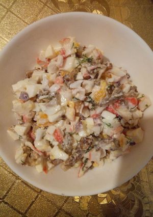 Вкусный и простой салат