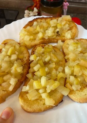 Грінки з яблуками