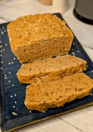 Гречаний бездріжджовий хліб за 10 хвилин