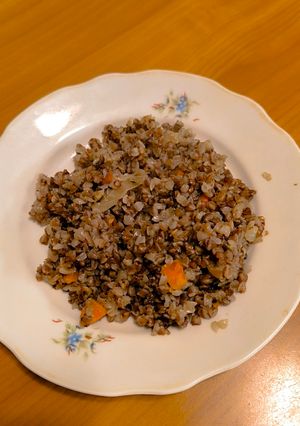 Гречка з овочами в мультиварці