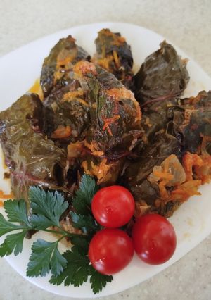 Голубці в буряковому листі