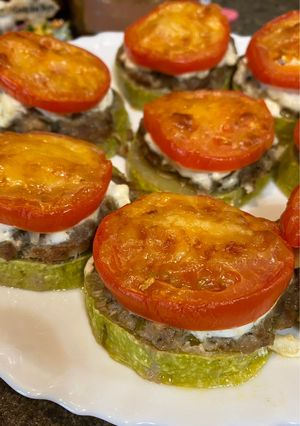 Закуска з кабачків і фарша