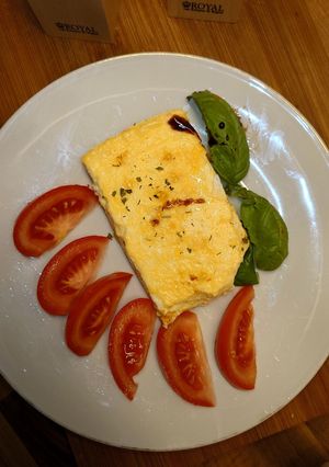 Дуже смачний і простий омлет