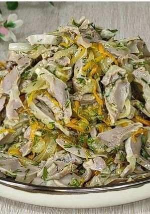 Закуска з курячих шлунків: рецепт, який всі обожнюють!