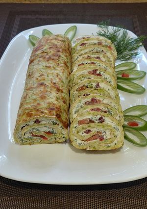 Кабачковий рулет