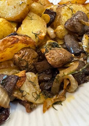 Засолені печериці в аерогрилі від Івасика