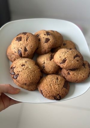 Печиво з шоколадною крихтою