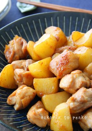 Картопля з куркою під соусом теріяки – це легко!