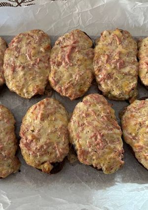 Ліниві гарячі бутерброди в духовці