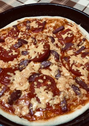 Піца (дуже і дуже простий рецепт)