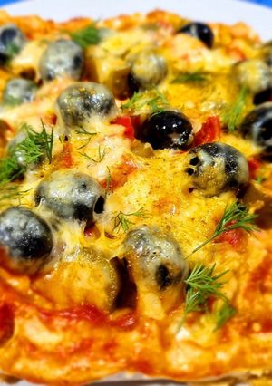 Піца з лаваша. Лінива піца. Ну як тут встояти!