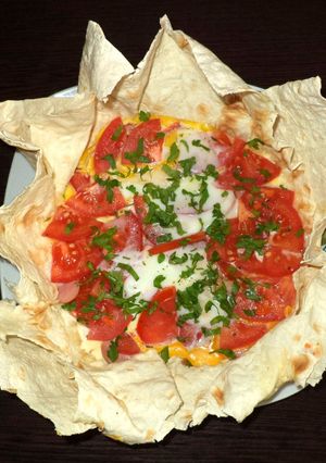 ПП Быстрый и сытный завтрак из лаваша в мультиварке