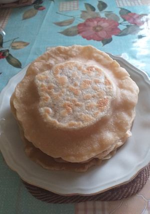 Постные лепешки с тыквенной начинкой