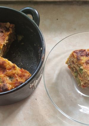 Порційні запіканочки з курячого фаршу і овочів