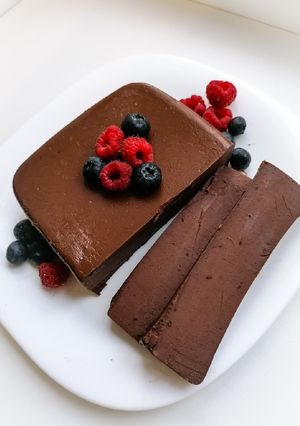 ПП шоколадный десерт за 10 минут