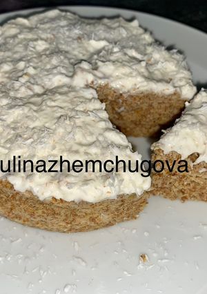 ПП мини-тортик «Снежок» за 5 минут️