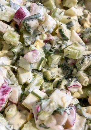 Простий салат «Весна»