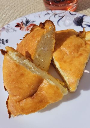 Сирний кекс з бананом