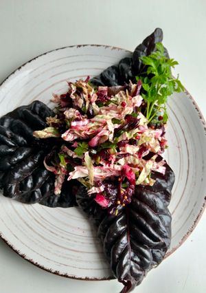 Салат з пекінки та буряка