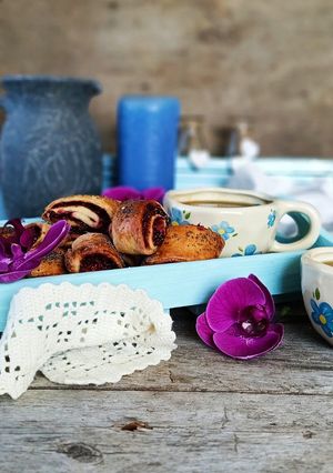 Сирне печиво зі смородиною