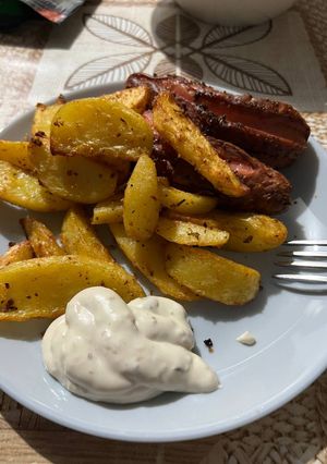 Смажена картопля з мінімумом олії