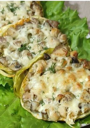 Соковиті стейки з капусти з курячою начинкою — просто, ситно і дуже смачно!