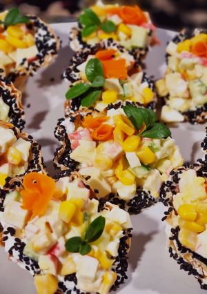 Тарталетка - королева фуршету. Рецепт тарталеток на святковий стіл