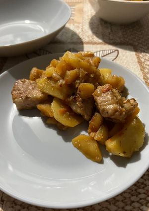 Тушкована картопелька