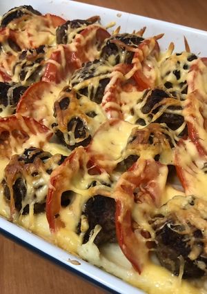 Фрикадельки с мясом в духовке