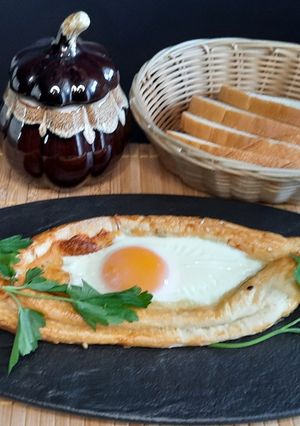 Хачапурі по-аджарськи лінивий