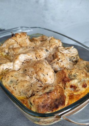 Хек запечений у соусі