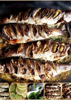 Форель запечена в духовці з лимоном і петрушкою