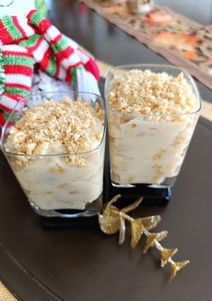 Швидкий десерт з заварним кремом