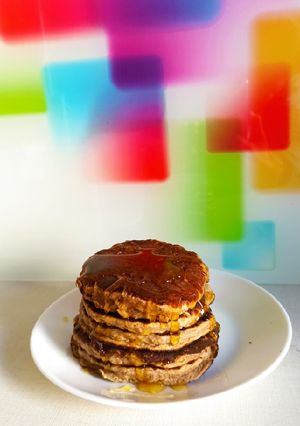 Швидкі ПХ яблучно-вівсяні оладки