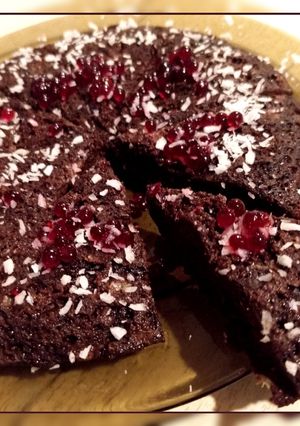 Шоколадно-банановий кекс в мікрохвильовці за 5 хвилин