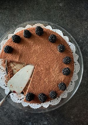 Шоколадний серпанок – чизкейк без випікання