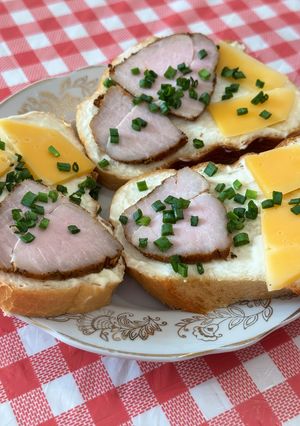 Шинка зі свинини в аерогрилі