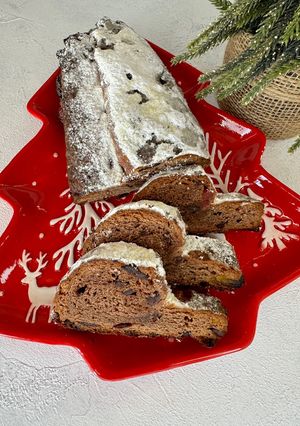 Шоколадний штолен