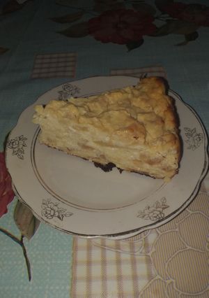 Яблочный сырник без сахара