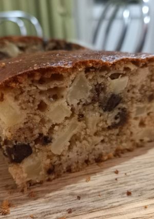 Яблочный пирог ПП без муки и сахара с овсянкой и черносливом