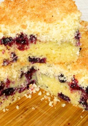 Ягодный красавчик-пирог. Вкусный, быстрый и простой | Berry handsome pie. Delicious, fast and easy