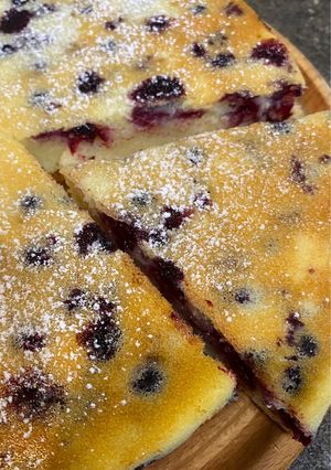 Ягідний пиріг на кефірі