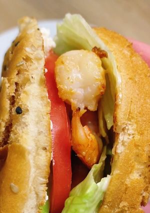 Бургер із креветкою